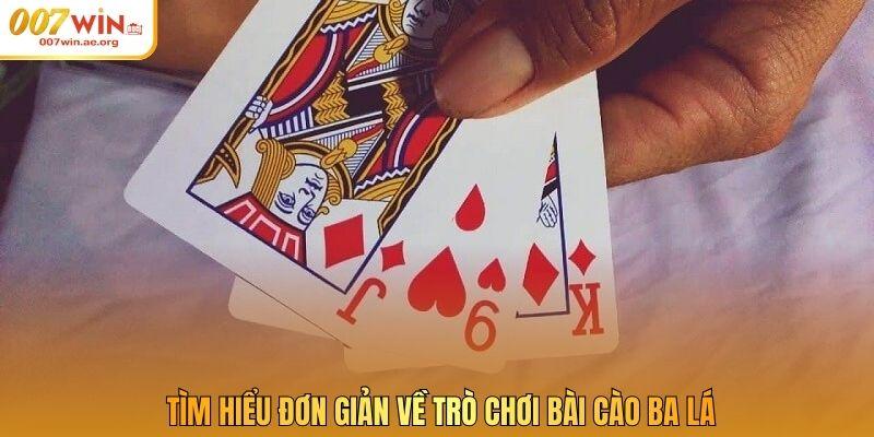 Tìm hiểu đơn giản về trò chơi bài cào ba lá